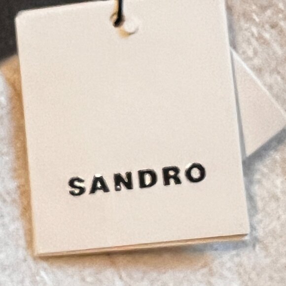 Sandro Paris Boucle Tweed Skirt Size 38 NWT - Picture 5 of 12